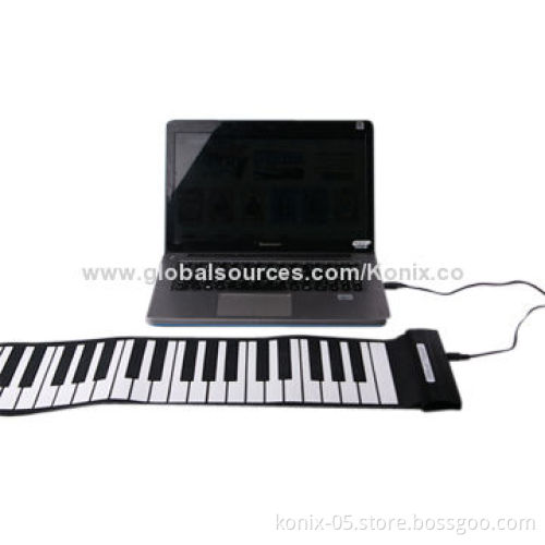 Portable digital USB roll-up piano for promotion